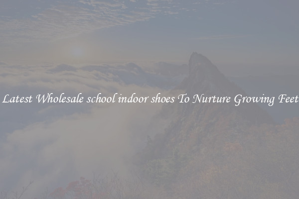 Latest Wholesale school indoor shoes To Nurture Growing Feet