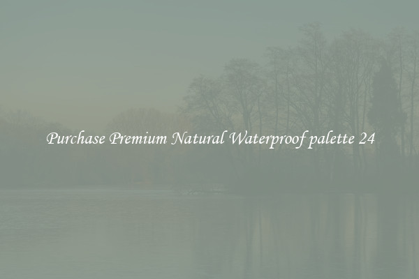 Purchase Premium Natural Waterproof palette 24