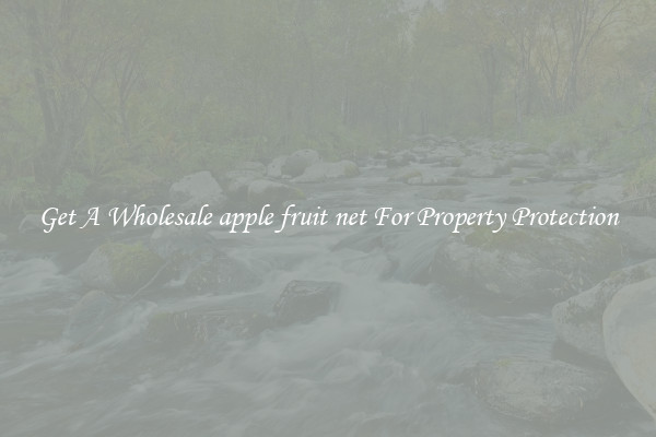 Get A Wholesale apple fruit net For Property Protection