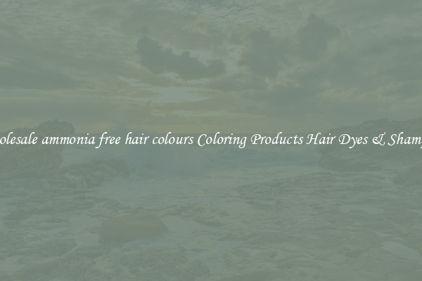 Wholesale ammonia free hair colours Coloring Products Hair Dyes & Shampoos