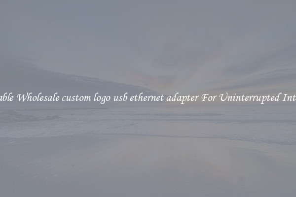 Reliable Wholesale custom logo usb ethernet adapter For Uninterrupted Internet